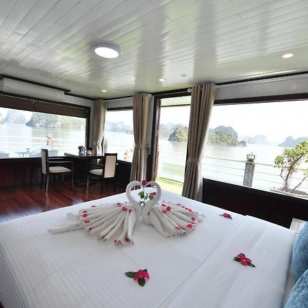 Halong Sapphire Cruise Hotell Nan Giang Exteriör bild