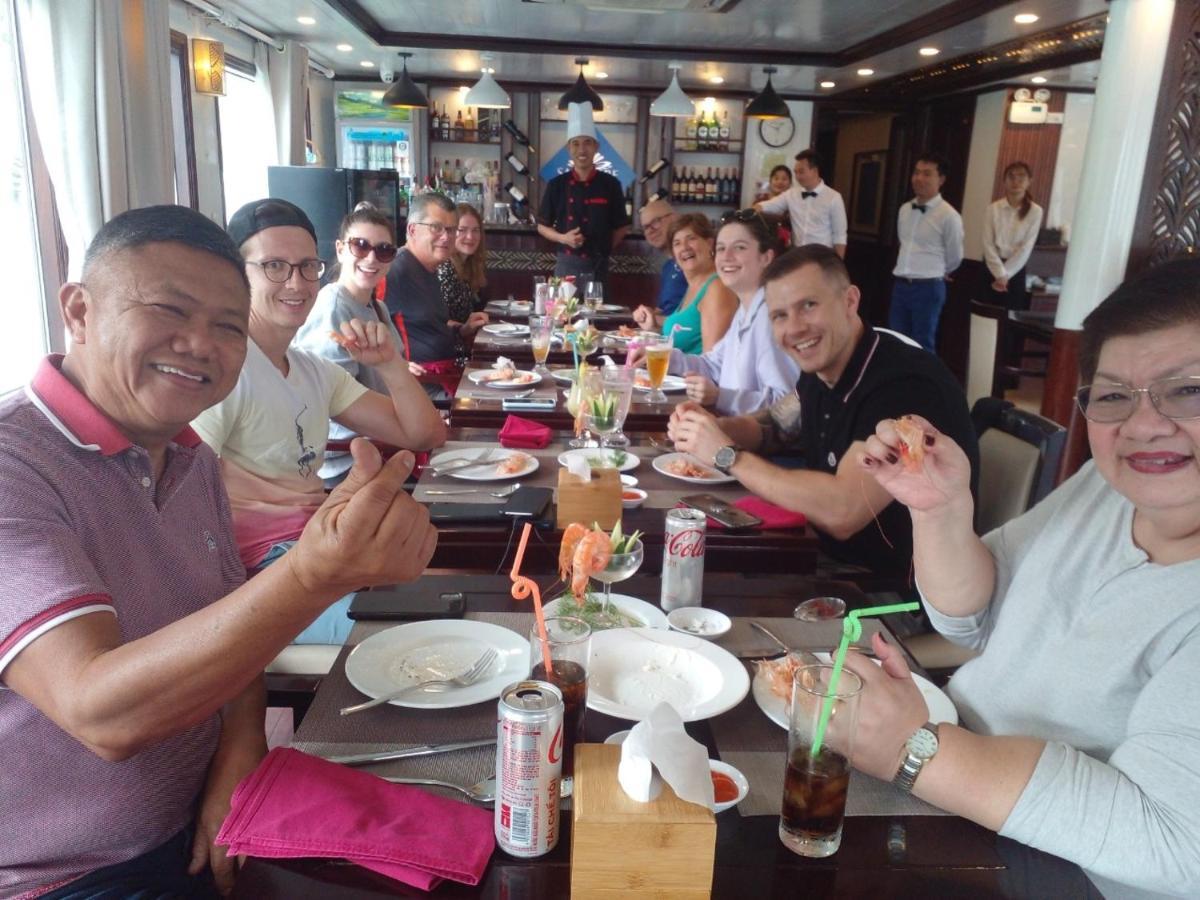 Halong Sapphire Cruise Hotell Nan Giang Exteriör bild