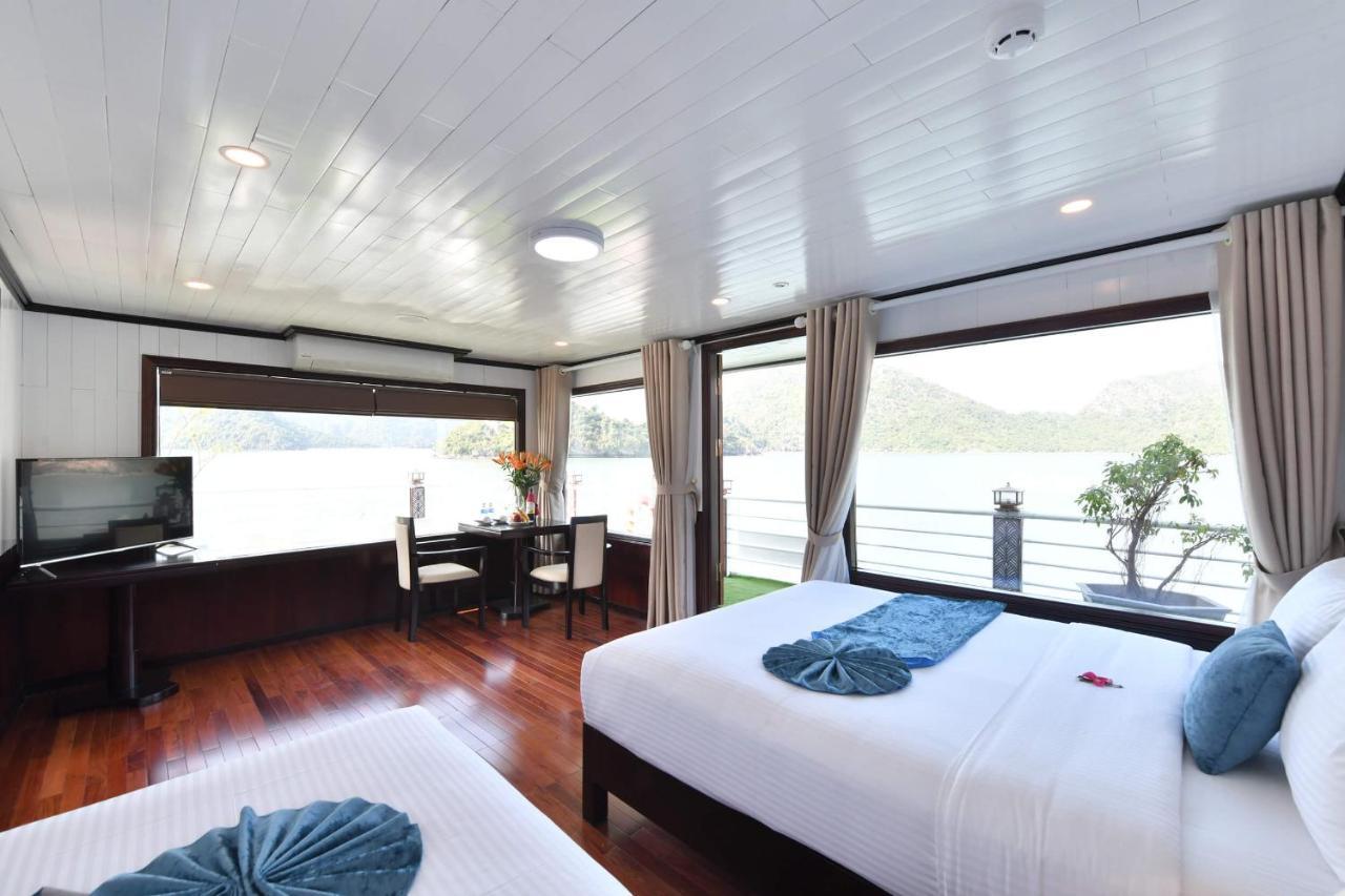 Halong Sapphire Cruise Hotell Nan Giang Exteriör bild