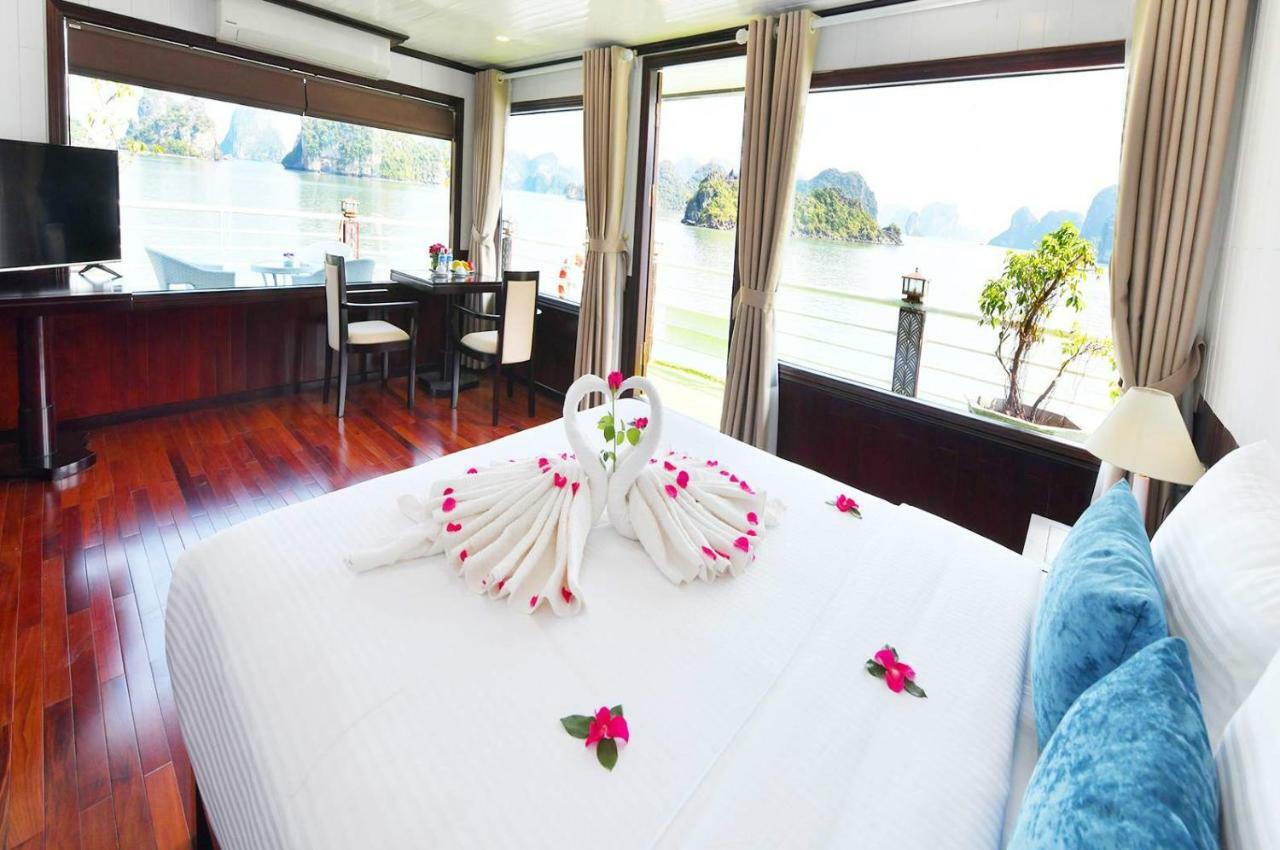 Halong Sapphire Cruise Hotell Nan Giang Exteriör bild