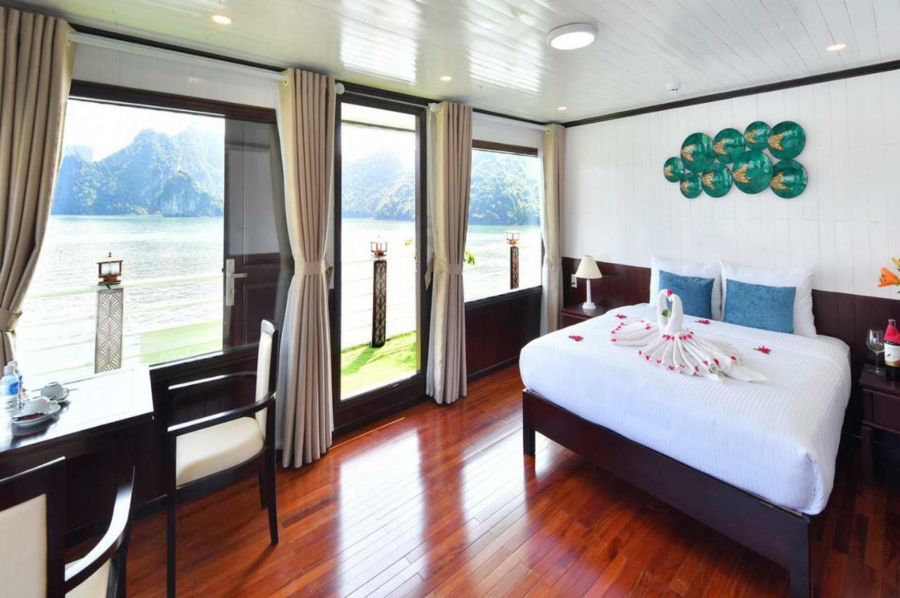 Halong Sapphire Cruise Hotell Nan Giang Exteriör bild