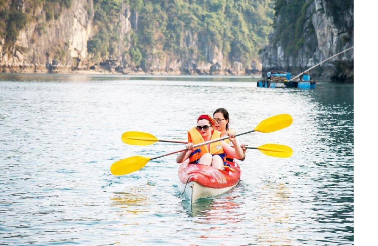 Halong Sapphire Cruise Hotell Nan Giang Exteriör bild