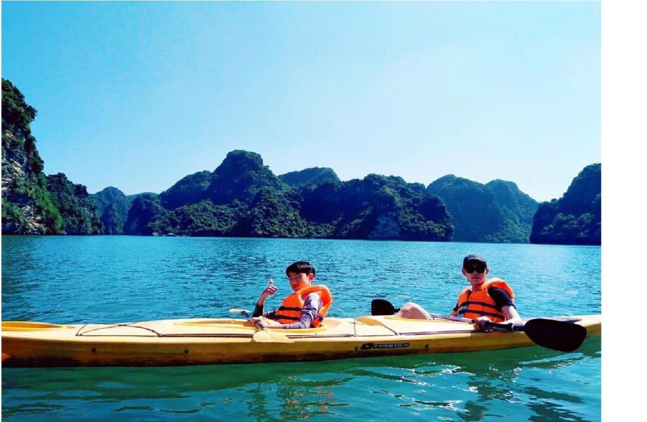 Halong Sapphire Cruise Hotell Nan Giang Exteriör bild