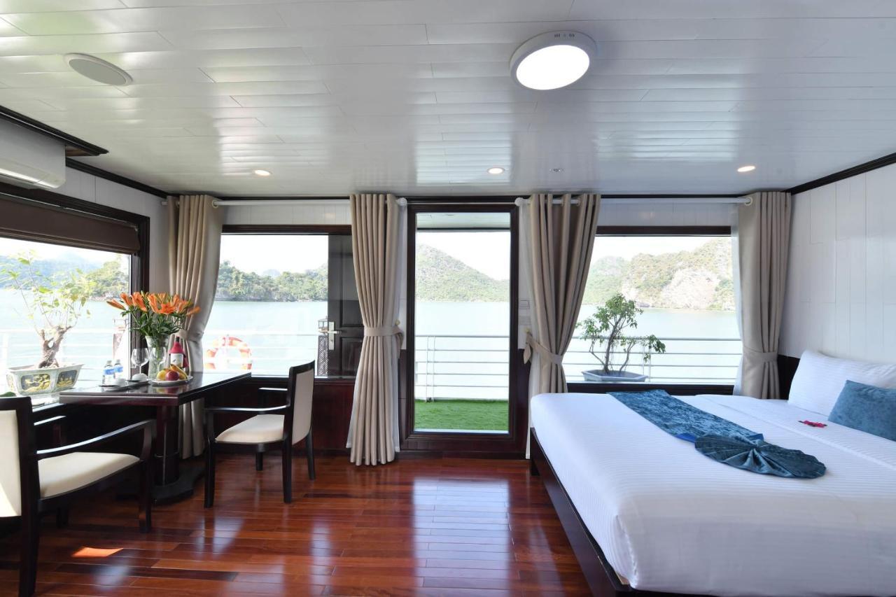 Halong Sapphire Cruise Hotell Nan Giang Exteriör bild